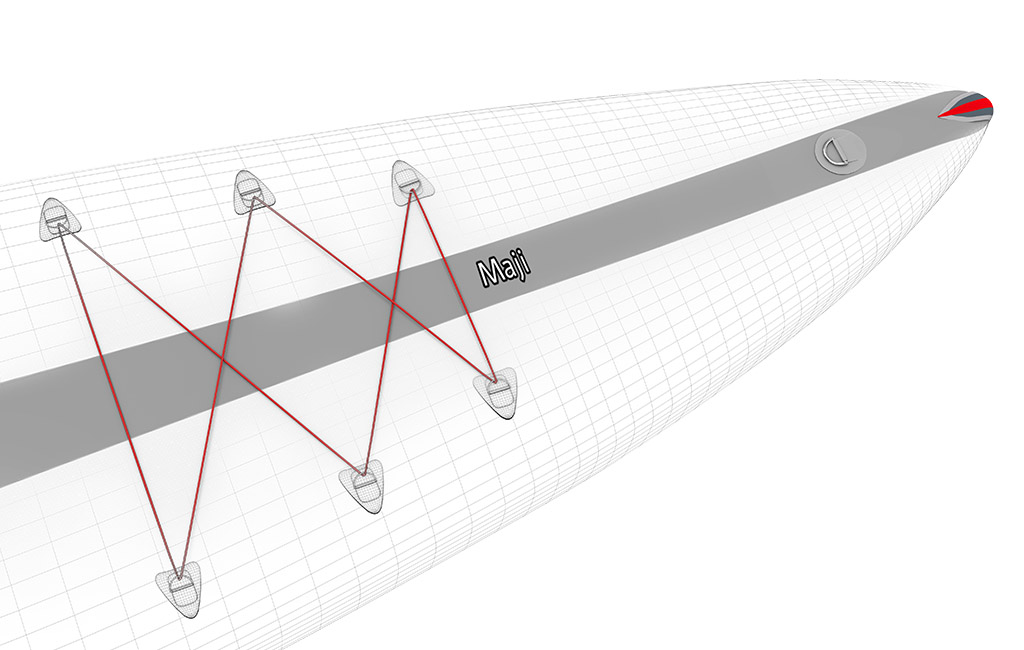 Amanzi SUP Stinger - ojačitveni sloj